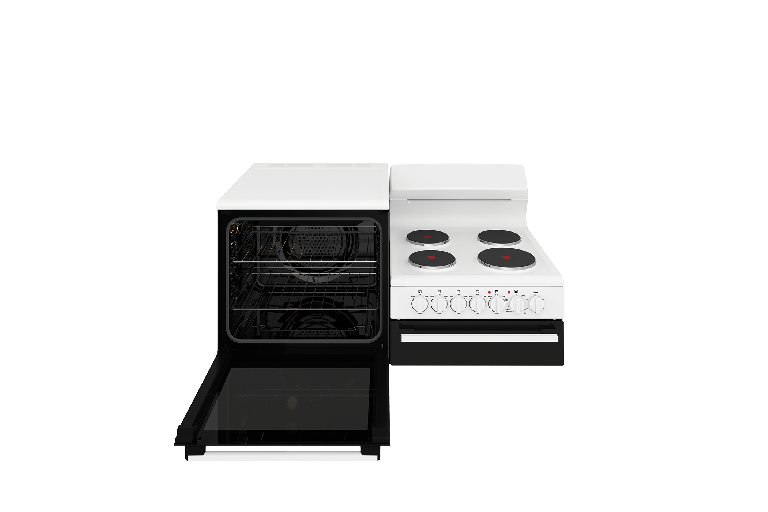 Westinghouse Elevated Electric Freestanding Cooker with Solid Cooktop